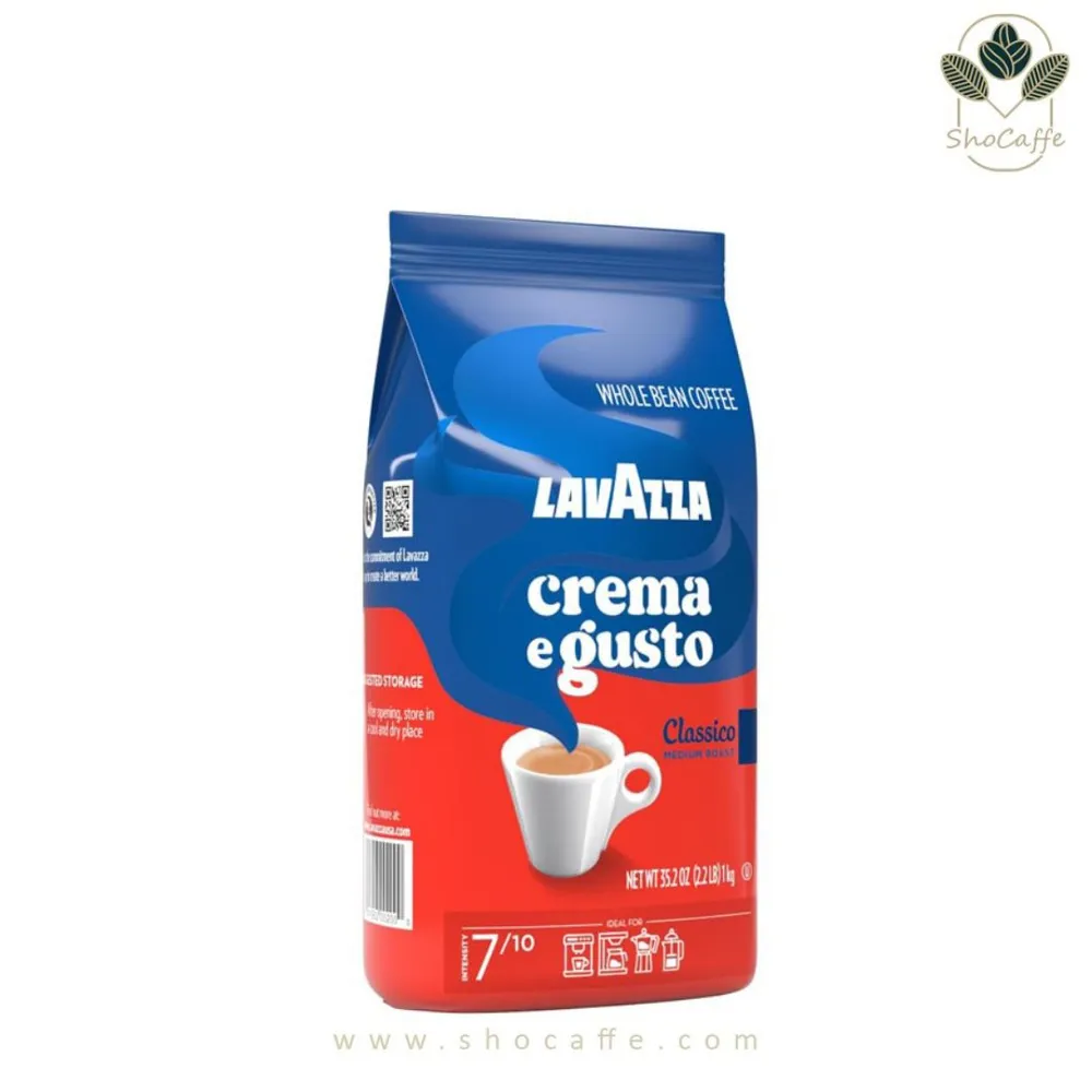 دان قهوه لاوازا کرما گوستو کلاسیکو Lavazza Crema e Gusto Classico